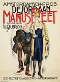 Jan Sluijters, Manuspeet De Jordaan, 1922, poster