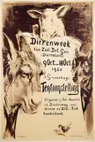 Han van Meegeren, Tentoonstelling Dierenweek, 1920, poster