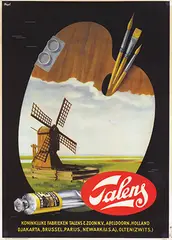 Jan de Quack, Talens Apeldoorn, poster