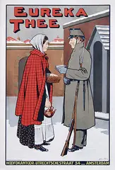Willem Frederik Winter, Eureka thee Amsterdam, poster