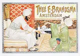 Pieter de Josselin de Jong, Thee E. Brandsma Amsterdam, 1897, poster