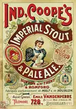 Monogram Es, Ind, Coope's Imperial & Pale Ale Stout Bruxelles, poster