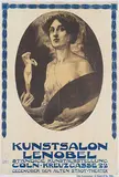 Hans Deiters, Kunstsalon Lenobel, Ständige Kunstausstellung Cöln, 1905, poster