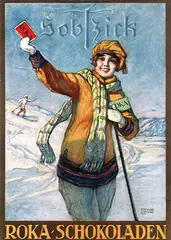 Karl Lehmann-Dumont, Roka-Schokoladen, poster