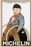 Willem Frederik Winter, Michelin 't neusje van de zalm, poster