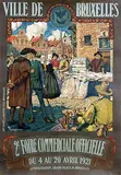 Fernand Toussaint, Ville de Bruxelles 2e Foire Commerciale Officielle, 1921, poster