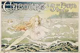 Antoine Théodore Privat-Livemont, Cabourg a 5 heures de Paris, 1896, poster