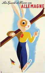 Alexander Wagner, Les Sports d'Hiver en Allemagne, poster