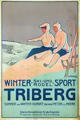 Ivo Puhonny, Winter-Ski-und Rodel-Sport Triberg, poster