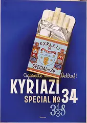 Ottomar Anton, Kyriazi Special no. 34, poster