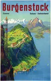 Ernst Otto, Burgenstock Lucerne, 1940, poster