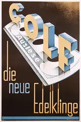 Initials Wth., Golf Auslese die neue Edelklinge, poster