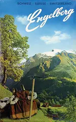Karl Meuser, Engelberg Schweiz, 1940, poster