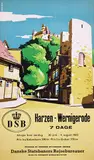 W. Parschau, DSB Harzen-Wernigerode, 1963, poster