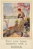 John E. Sutcliffe, Save your happy memories with a Kodak, poster