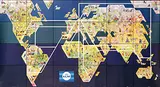 M. Beenen, KLM (world map), poster