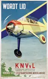 Joop van Heusden & Menting, KNVvL Wordt Lid, poster