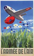 Yves Delfo, l'Armée de l'Air, poster