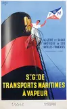 Roland Ansieau, Sté. Gle. De Transports Maritimes à Vapeur, poster