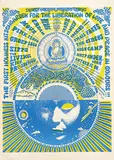 Armand Perrenet, The first Holiness Kitschgarden with a.o. Pink Floyd, Cream, Small Faces, Moody Blues and others, 1968, poster