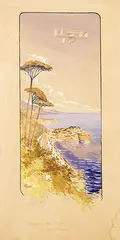 Marguerite Gamy, Rougier a Monte Carlo sur biplan Voisin, 1910, poster