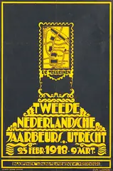 Ryk Luyken, Tweede Nederlandsche Jaarbeurs Utrecht, 1918, poster