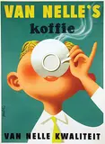 Advertising Agency Publi, Van Nelle's koffie Van Nelle Kwaliteit, 1956, poster