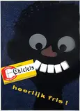 Advertising Agency Publi, Chiclets Peppermint Gum heerlijk fris!