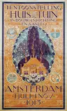 Dirk W. van Diedenhoven, Tentoonstelling Huis & Tuin in bouw inrichting en aanleg Amsterdam, poster