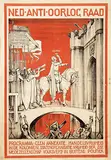 Arie M. (Thies) Luijt, Ned. Anti-Oorlog Raad, 1918, poster