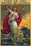 John Bernard Partridge, Take up the Sword of Justice, 1915, poster