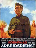 van der Erf, Koenraad van den Nederlandsche Arbeidsdienst, 1942, poster