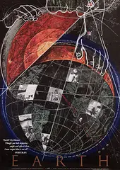 Herbert Danska, National Academy of Science Earth, 1958, poster