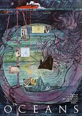 Herbert Danska, National Academy of Science Oceans, 1958, poster