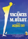 Pierre Étaix, Movie: Jacques Tati's "Les Vacances de M. Hulot", 1977, poster