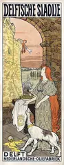 Jacques Zon, Delftsche Slaolie, poster
