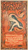 Jan B. Heukelom, Tentoonstelling Kunst in de Reclame Stedelijk Museum Amsterdam, 1917, poster