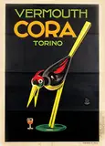 Giuseppe Magagnoli, Vermouth Cora Torino, 1922, poster