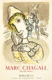 Berggruen Paris Marc Chagall Oeuvre Gravé by Marc Chagall, 1967, poster, sold Jan 2019