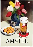Jan Wijga, Amstel Bier, poster