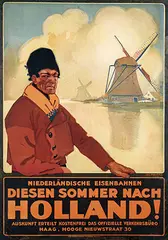 Joseph Rovers, Diesen Sommer nach Holland!, 1928, poster
