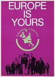 Roberto Pedotti, Europe is Yours European Community, poster