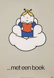 Hendrik Magdalenus (Dick) Bruna, ?met een boek