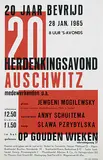 Paul Schuitema, Herdenkingsavond Auschwitz