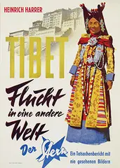 Monogram R, Tibet Flucht in eine andre Welt Der Stern (woman), poster