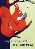Koen van Os, wip er eens uit met een boek, poster