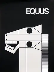 Gilbert Lesser, Equus, 1974, poster