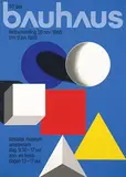 Herbert Bayer, stedelijk museum amsterdam 50 jaar bauhaus, 1968, poster