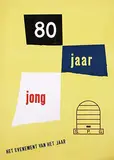 Friedrich Vordemberge-Gildewart, De Bijenkorf. 80 jaar jong, poster