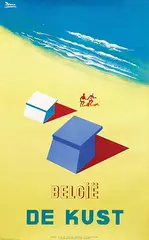 Broco, België De Kust, 1947, poster